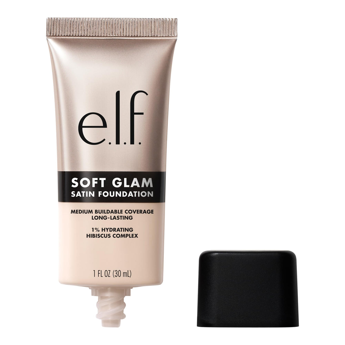 e.l.f. Soft Glam Satin Foundation, Medium Coverage, 25 Light Neutral