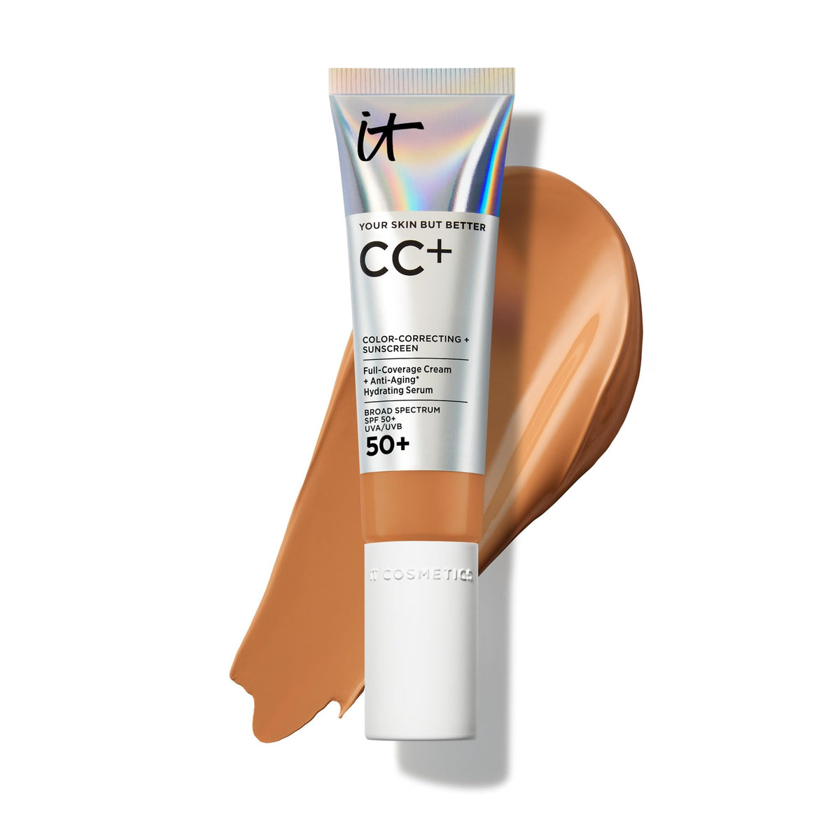 IT Cosmetics CC+ Cream with SPF 50+ Full Coverage Foundation Natural Finish