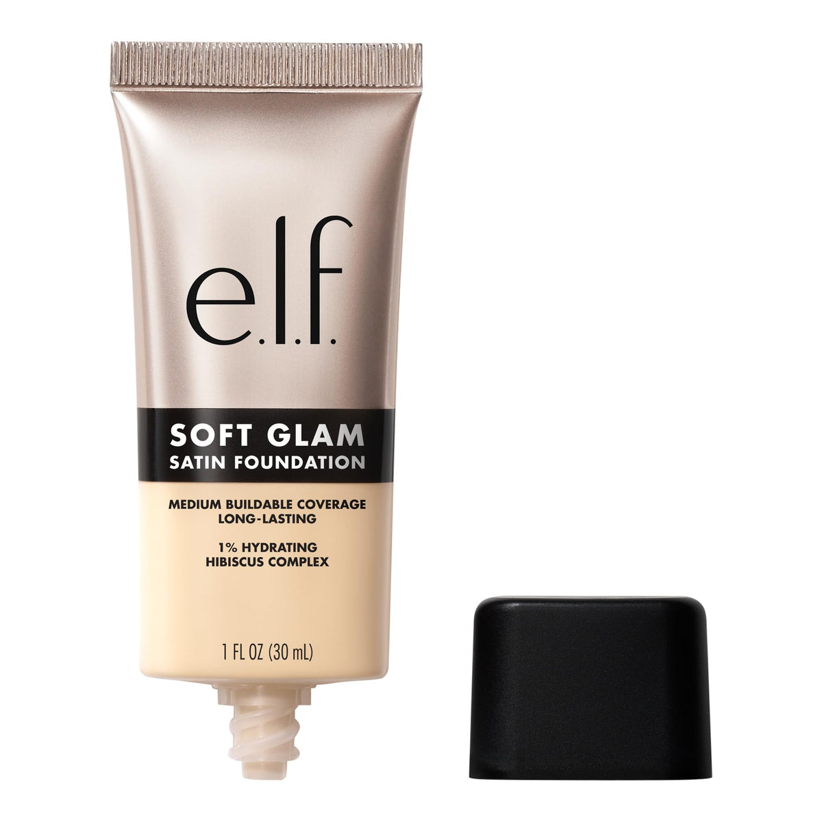 e.l.f. Soft Glam Satin Foundation, Medium Coverage, 25 Light Neutral
