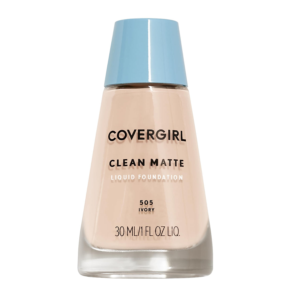 COVERGIRL Clean Matte Liquid Foundation Classic Ivory, 1 oz (packaging may vary)