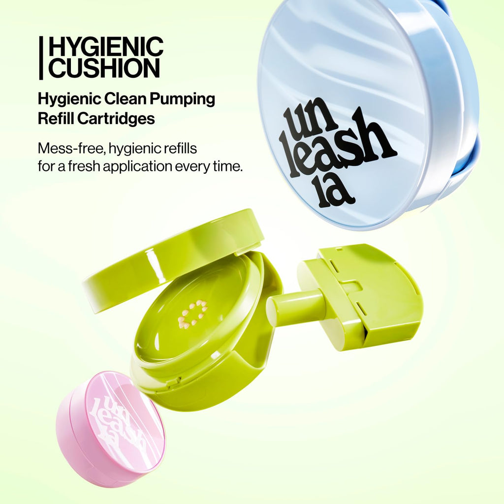 Unleashia Satin Wear Healthy-Green Cushion (18C Seashell)
