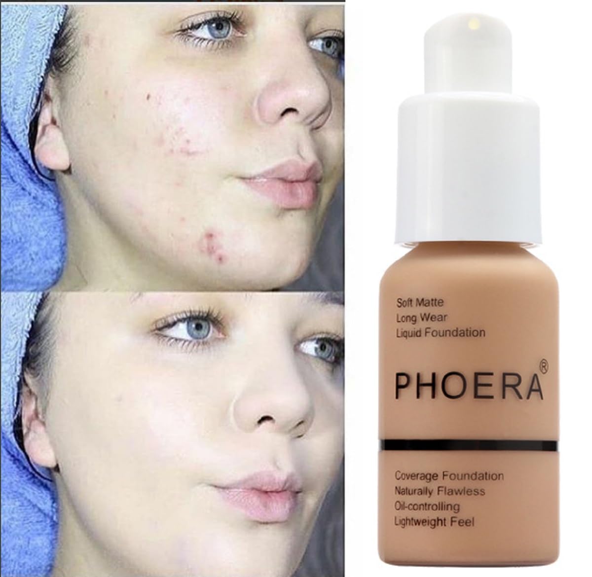 2 Pack PHOERA Foundation