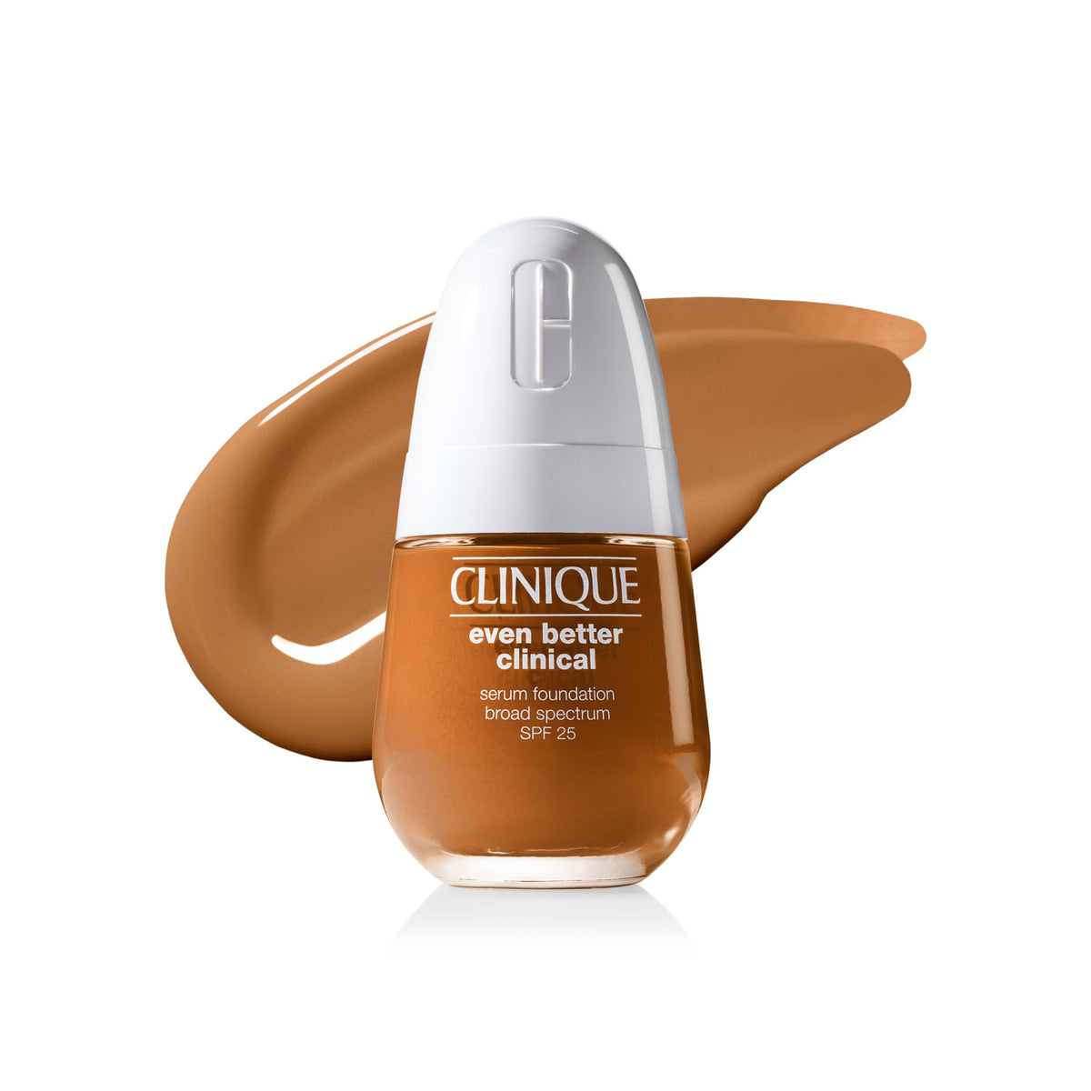 Clinique Even Better Clinical Serum Full Coverage Hydrating Foundation Broad Spectrum SPF 25 With Vitamin C, Salicylic Acid + Hyaluronic Acid For Oily Skin Types