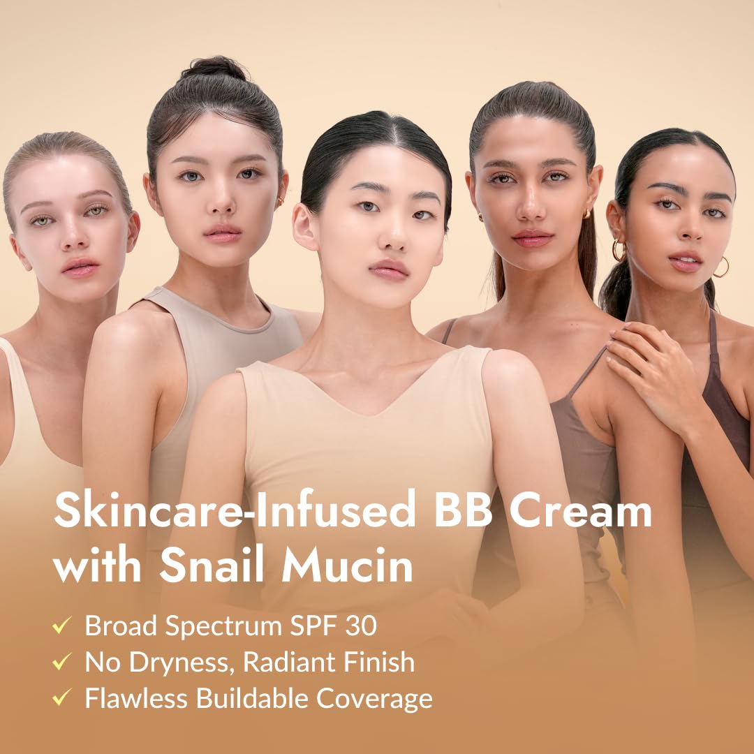 MIZON 3-in-1 Snail Repair Intensive BB Cream SPF 30 (#27) 1.76 oz