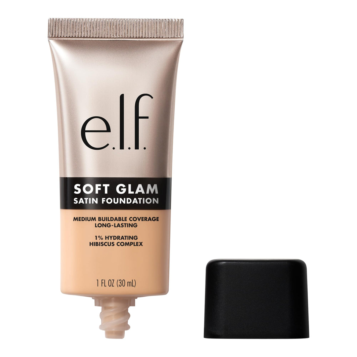 e.l.f. Soft Glam Satin Foundation, Medium Coverage, 25 Light Neutral