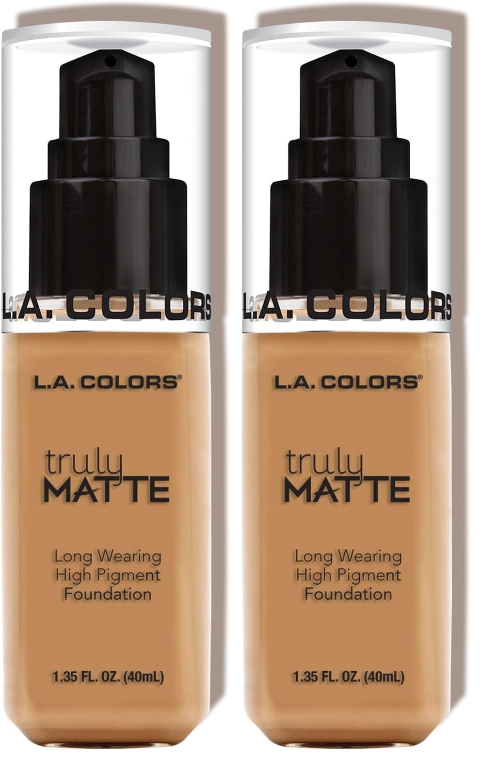 L.A. COLORS Truly Matte Foundation, Porcelain CLM351