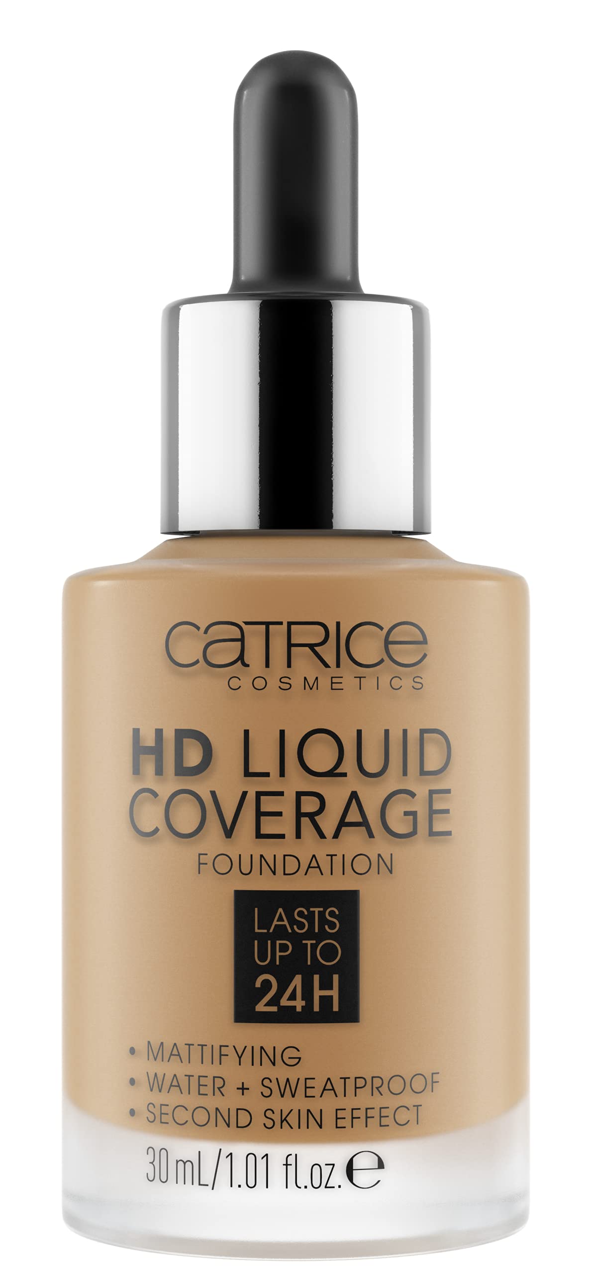 Catrice HD Liquid Coverage Foundation, 24HR Wear (010 | Light Beige)