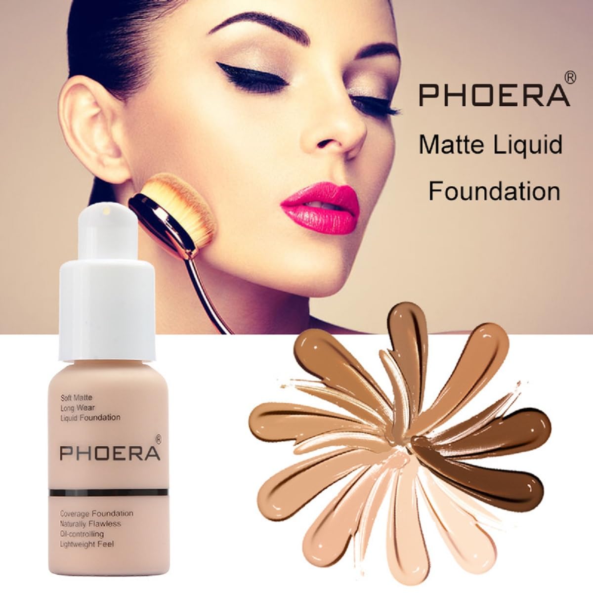 2 Pack PHOERA Foundation