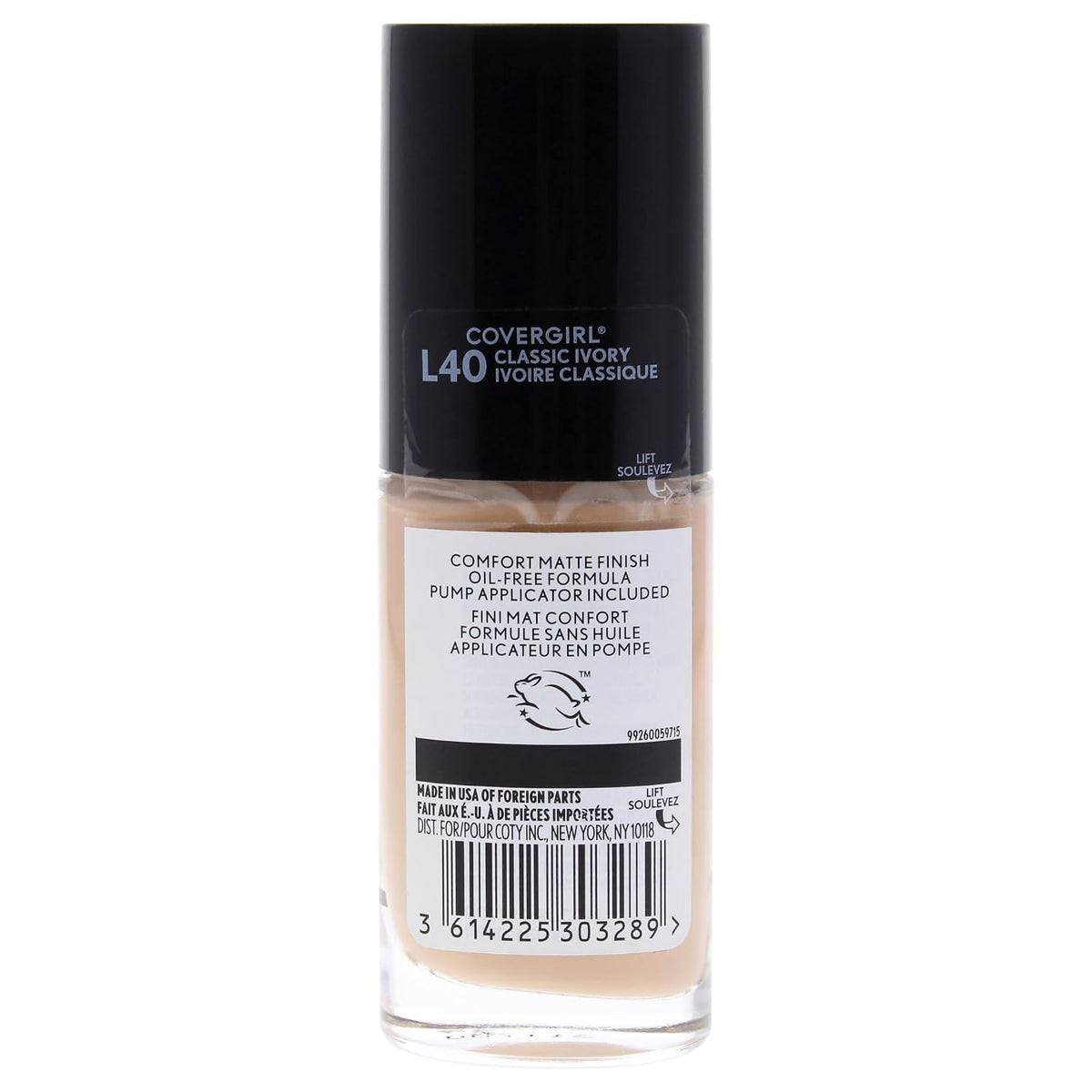 COVERGIRL TruBlend Matte Made Liquid Foundation, Classic Ivory, 1 Fl Oz (Pack of 1)