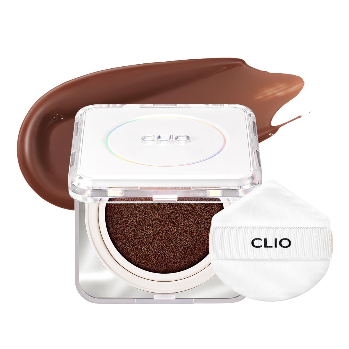 CLIO Kill Cover Founwear Cushion The Original – 20 Shades, Buildable Light to Medium Coverage, Natural Finish, Korean Makeup Foundation, Long-Lasting Skin Fit, 30N LATTE