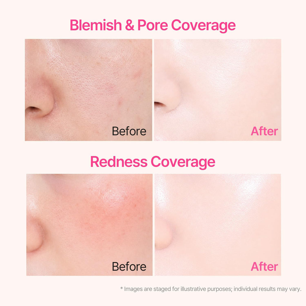 COSNORI PDRN True Tone BB Cream 23 True Medium - Medium Beige with Neutral Warm Undertones, No Gray Cast, Soothing Formula with Camellia PDRN, Long Lasting Natural Coverage,Korean BB Cream, 1.18 Fl Oz