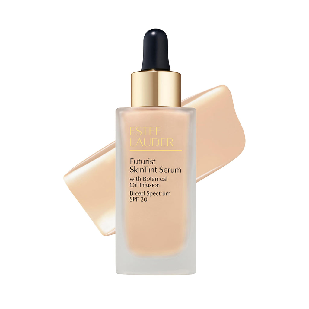 Estée Lauder Futurist Skin Tint Serum Foundation SPF 20 with Glycerin | Light Coverage, 1.0 Fl Oz