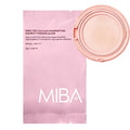 MIBA Ion Calcium Foundation Double Cushion Glow 25 g / 0.88 oz Big Cushion SEASON 3. Long Lasting Cover Effect. Moisture glow. Skin tightening relief. Smooth adhesion. (Lovely #23 Rosy Beige)