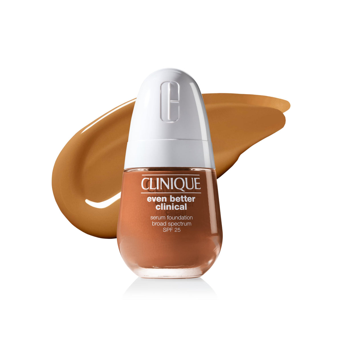 Clinique Even Better Clinical Serum Full Coverage Hydrating Foundation Broad Spectrum SPF 25 With Vitamin C, Salicylic Acid + Hyaluronic Acid For Oily Skin Types