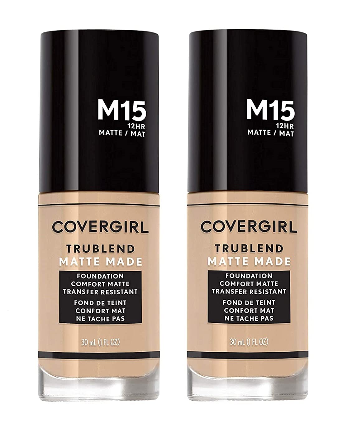 COVERGIRL TruBlend Matte Made Liquid Foundation, Classic Ivory, 1 Fl Oz (Pack of 1)