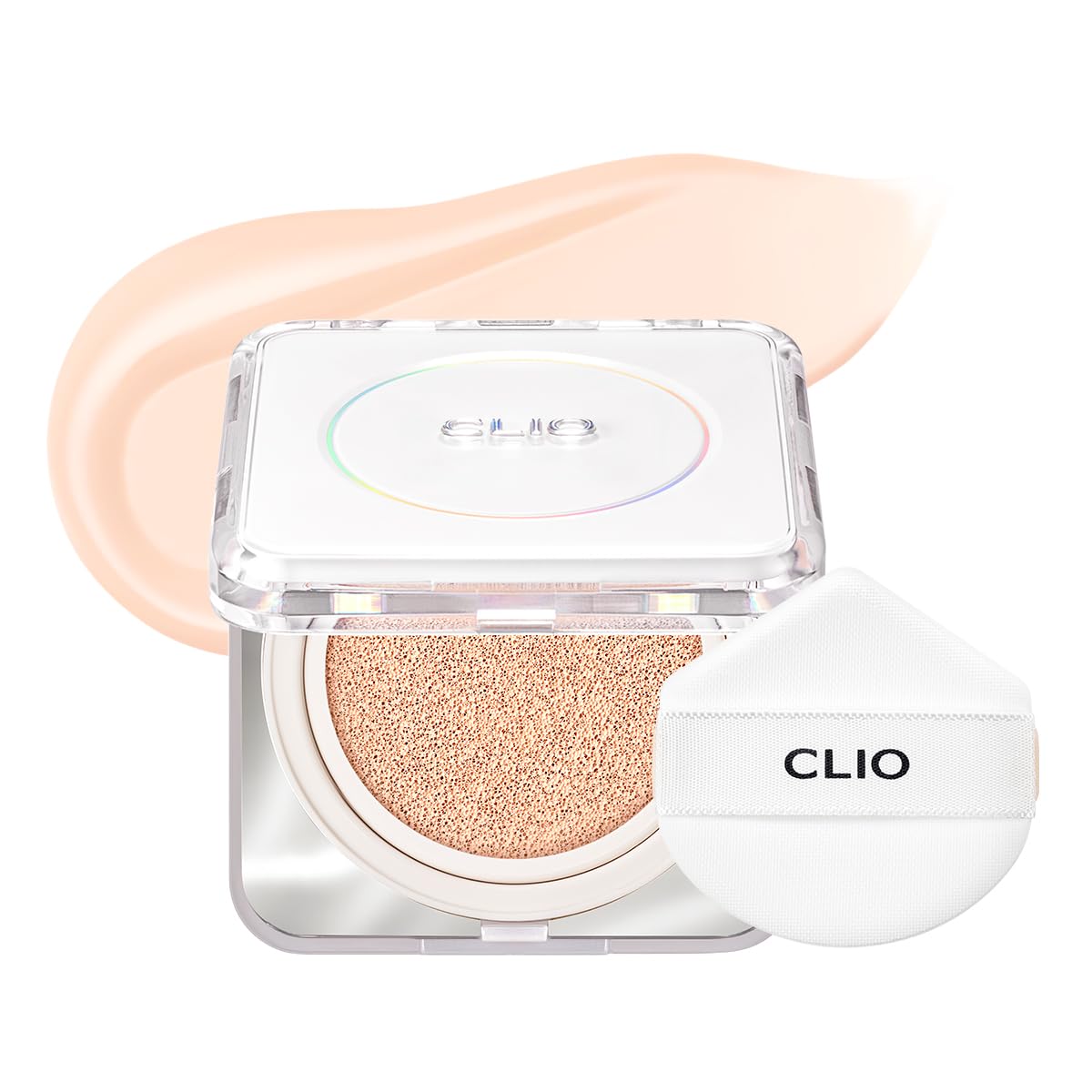 CLIO Kill Cover Founwear Cushion The Original – 20 Shades, Buildable Light to Medium Coverage, Natural Finish, Korean Makeup Foundation, Long-Lasting Skin Fit, 30N LATTE