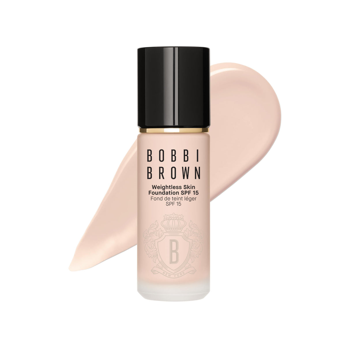 Bobbi Brown Weightless Skin Foundation SPF 15 | Oil-Controlling Liquid Foundation with 24-Hour Hydration | Medium Coverage Natural Matte Finish for All Skin Types