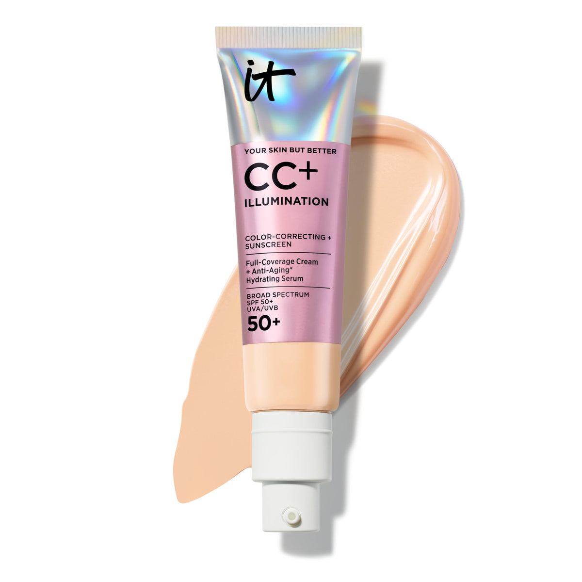 IT Cosmetics CC+ Cream Illumination Radiant Foundation with SPF 50+