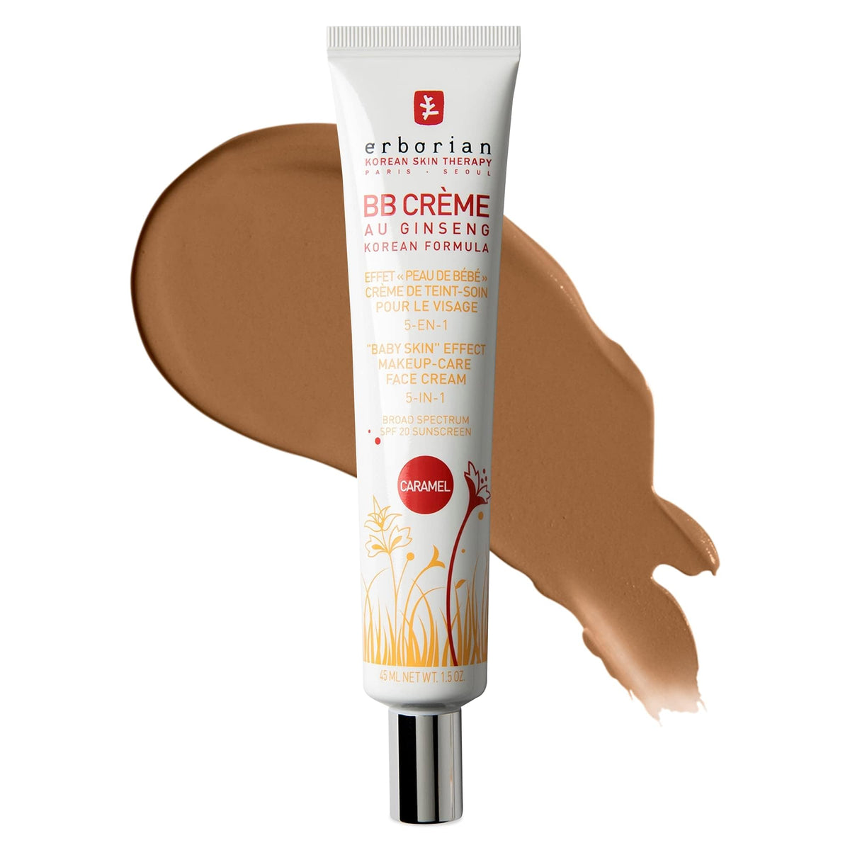 Erborian BB Cream SPF 20, Tone-Evening, Korean Skincare Makeup Hybrid