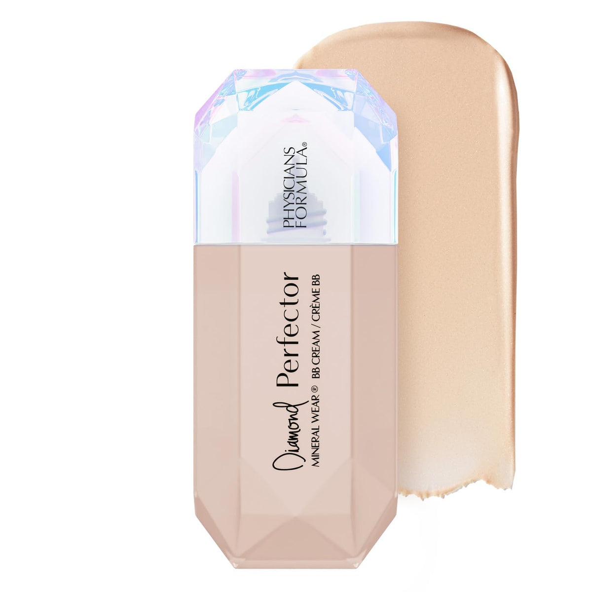 Physicians Formula Mineral Wear®Diamond Perfector BB Cream, 10 in 1 Skin Perfecting Beauty Balm, Lightweight & Luminous Finish - Medium to Tan