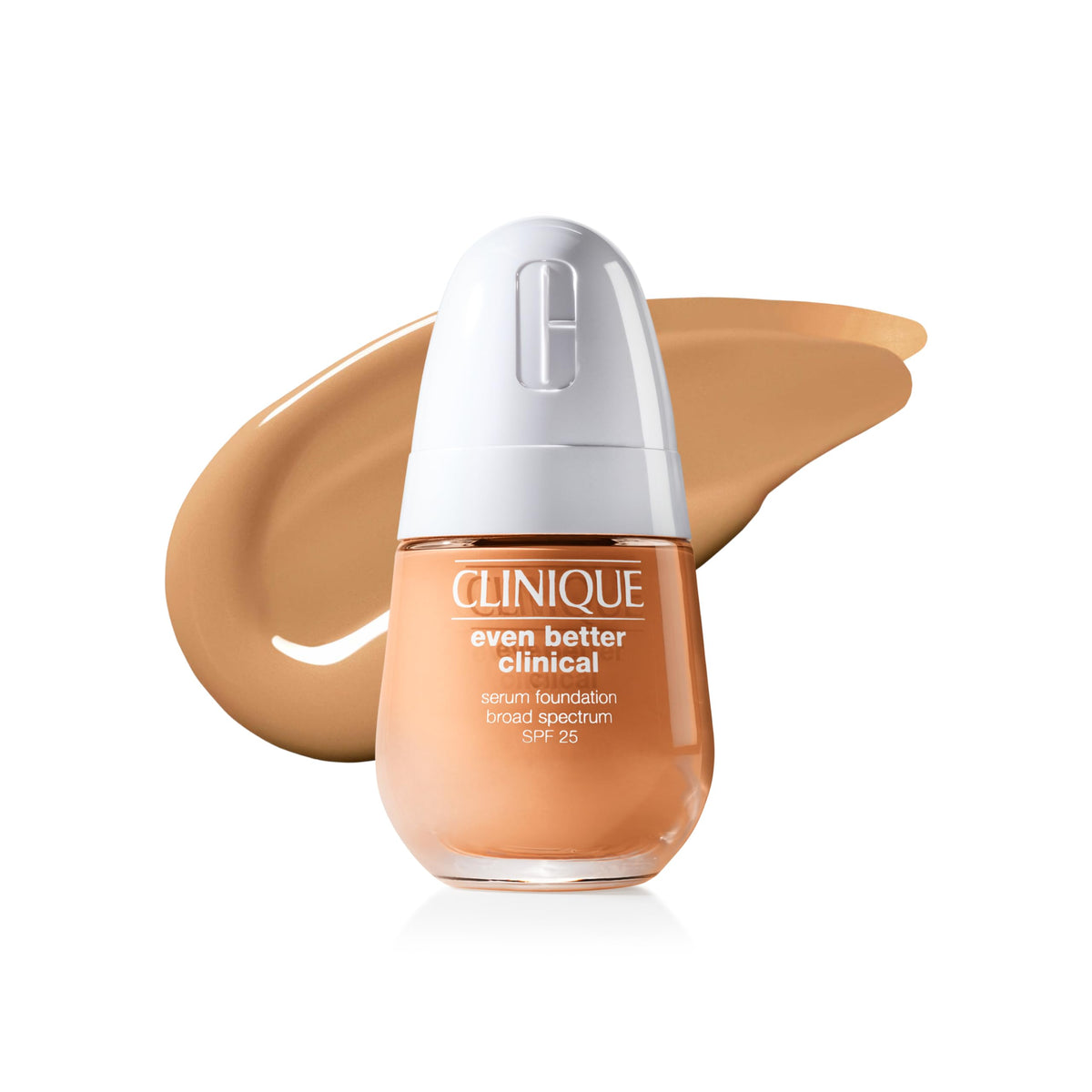 Clinique Even Better Clinical Serum Full Coverage Hydrating Foundation Broad Spectrum SPF 25 With Vitamin C, Salicylic Acid + Hyaluronic Acid For Oily Skin Types