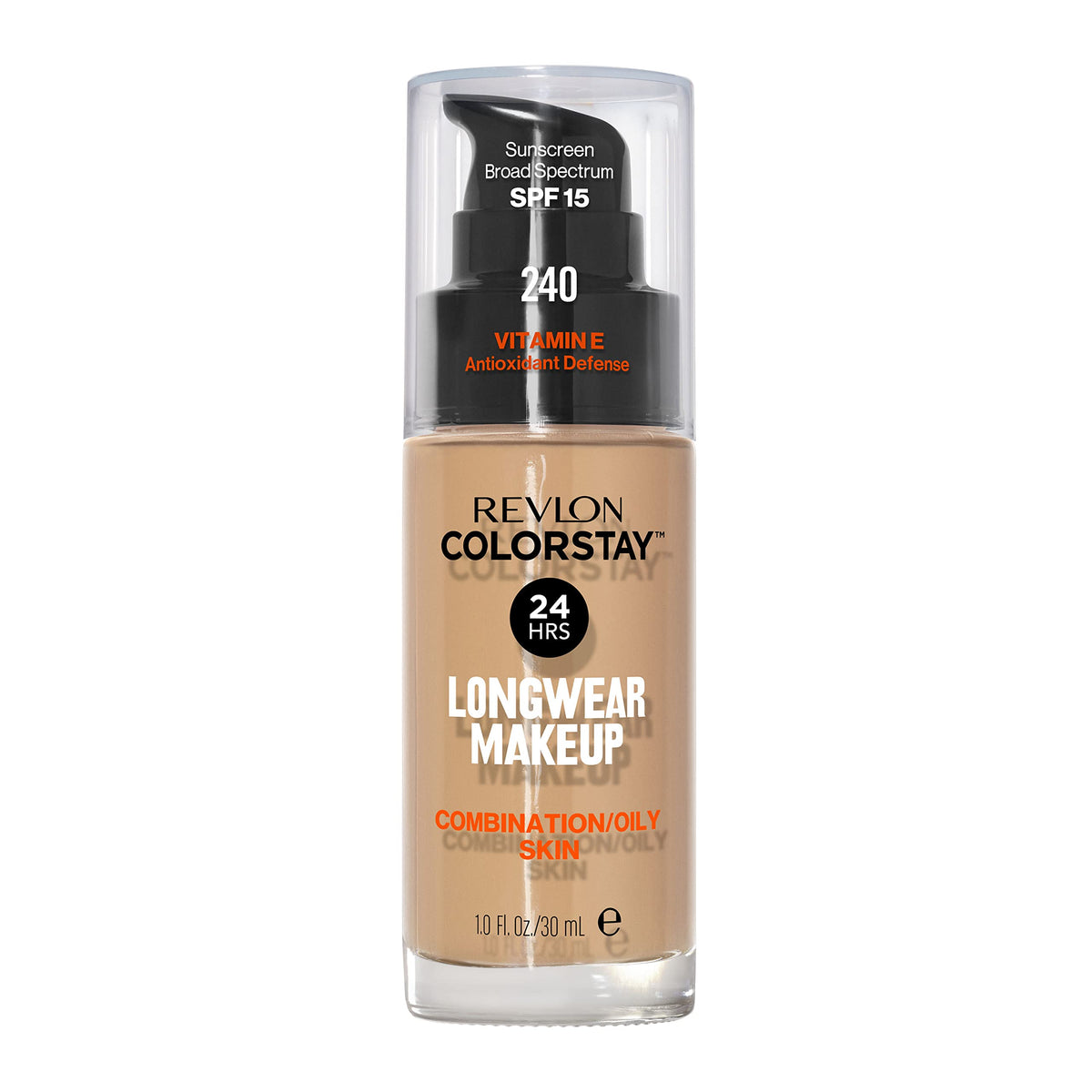 Revlon Colorstay Longwear Makeup Combo/Oily, 220 Natural Beige, 1 fl oz