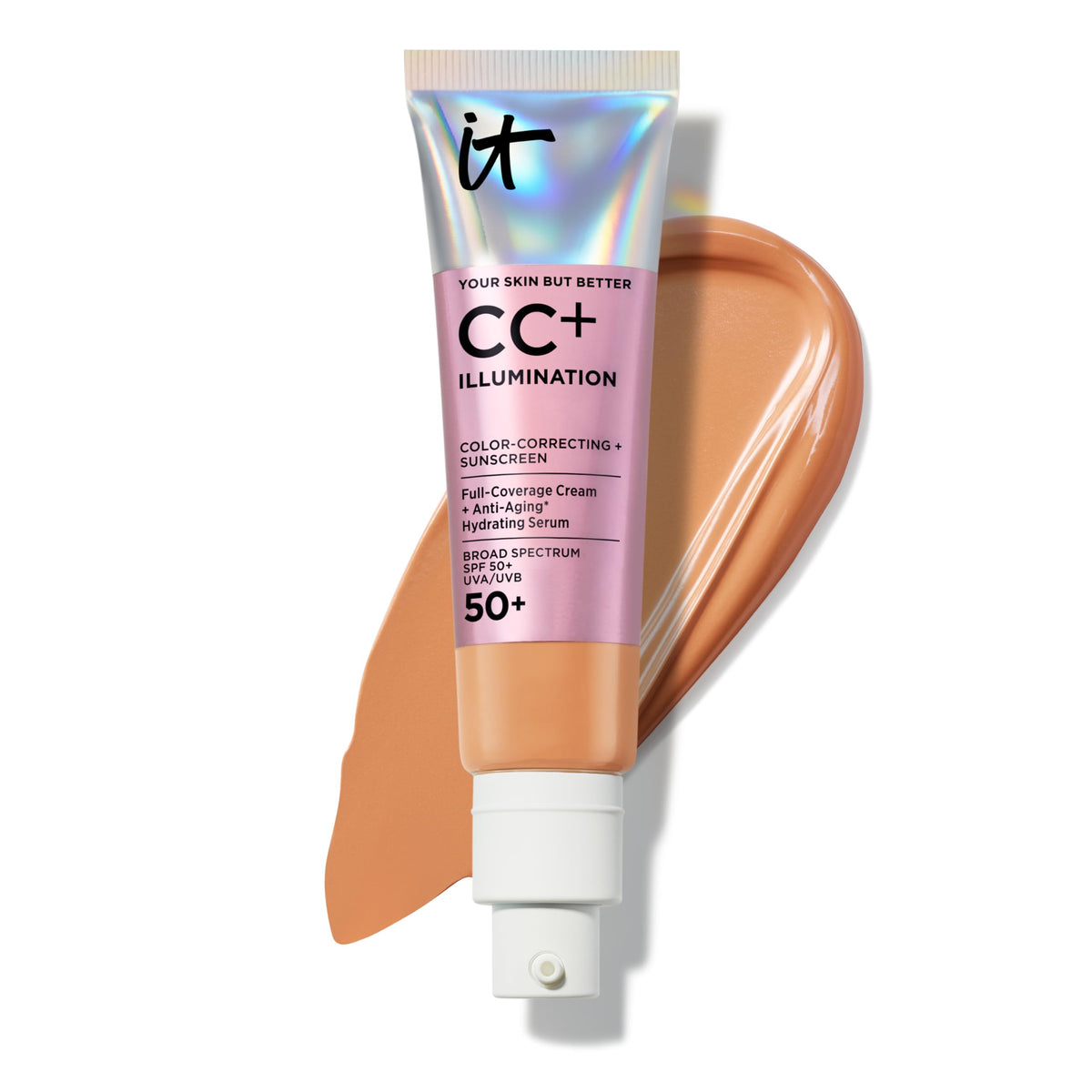 IT Cosmetics CC+ Cream Illumination Radiant Foundation with SPF 50+
