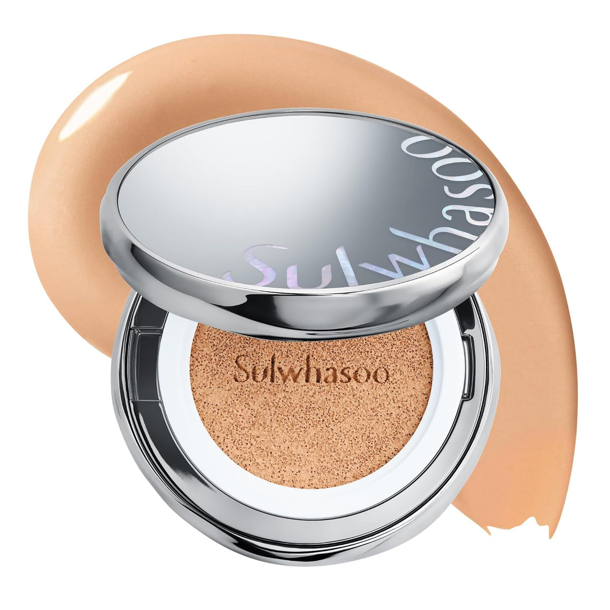 Sulwhasoo Perfecting Cushion SPF 46 Foundation | Korean Cushion Foundation with Medium Coverage | Evens Skin Tone & Blurs Imperfections | Hydrating Semi Matte Finish for Radiant Skin