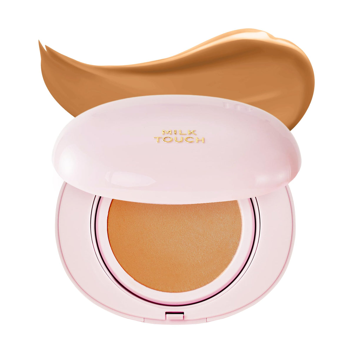 milktouch Cushion Foundation, 24H Flawless Skin, Radiant Shine, No Oxidation, Long-Lasting, Non-Creasing,60% Hydrating Skincare Infused Korean Foundation (23N Medium Beige)