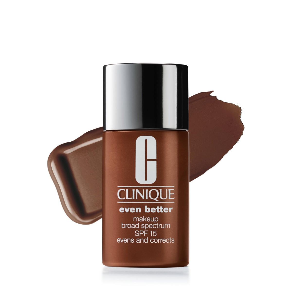 Clinique Even Better Makeup Liquid Foundation SPF 15 With Vitamin C For Dry + Oily Combination Skin Types | Medium Coverage + Natural Finish | Evens Skin Tone + Reduces Dark Spots