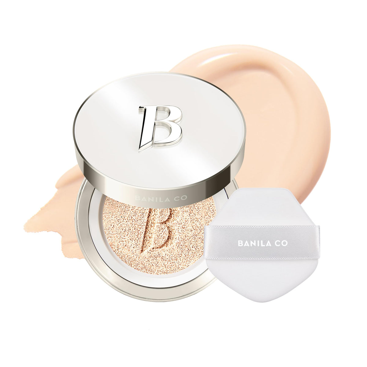 BANILA CO Covericious Cover Cushion - Long-Wear Matte, 21C ROSE (0.49 oz)