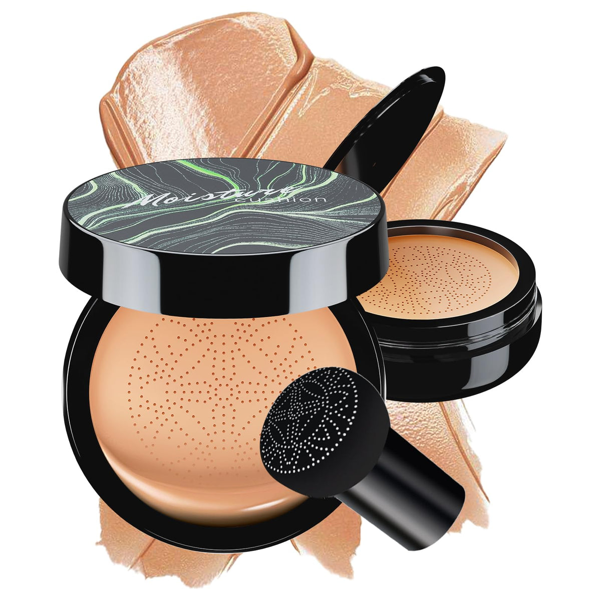 Cushion Foundation Concealer Full Coverage CC Cream, Natural
