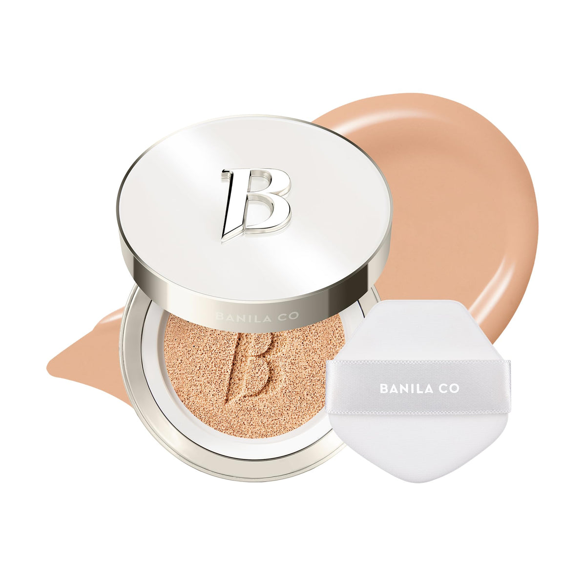 BANILA CO Covericious Cover Cushion - Long-Wear Matte, 21C ROSE (0.49 oz)