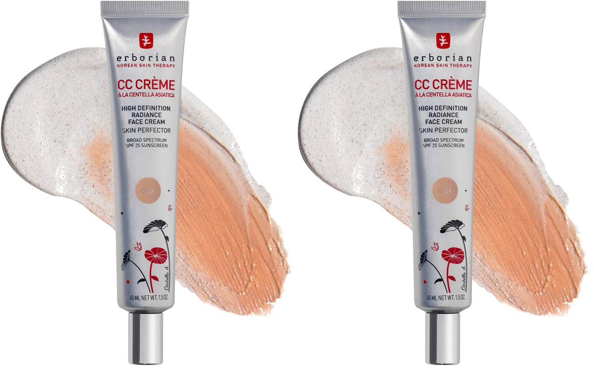 Erborian CC Cream, Color-Correct, Evens Tone, Korean Skincare Makeup Hybrid