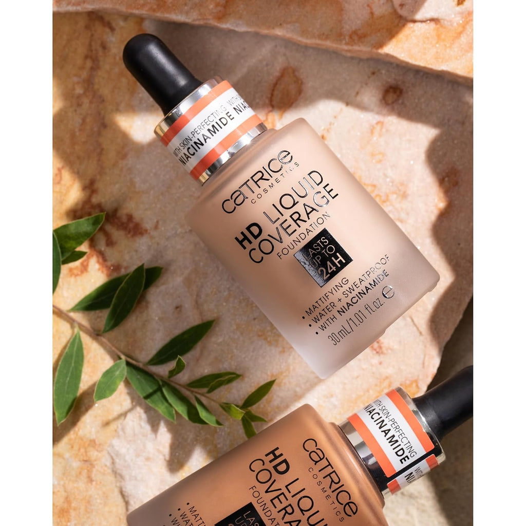 Catrice HD Liquid Coverage Foundation, 24HR Wear (010 | Light Beige)