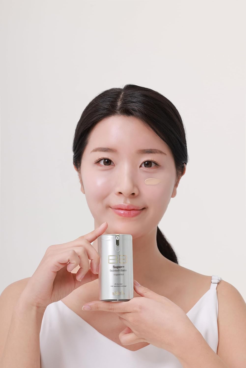SKIN79 Gold BB Super Plus Beblesh Balm Cream 40g 1 Pack - Made in Korea, US Exclusive Version K Beauty Flawless Radiant Base Foundation Makeup Blemish Cover Tinted Moisturizer Natural 21 Color