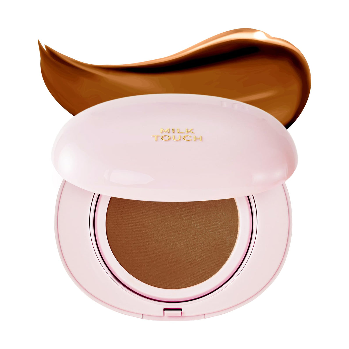 milktouch Cushion Foundation, 24H Flawless Skin, Radiant Shine, No Oxidation, Long-Lasting, Non-Creasing,60% Hydrating Skincare Infused Korean Foundation (23N Medium Beige)