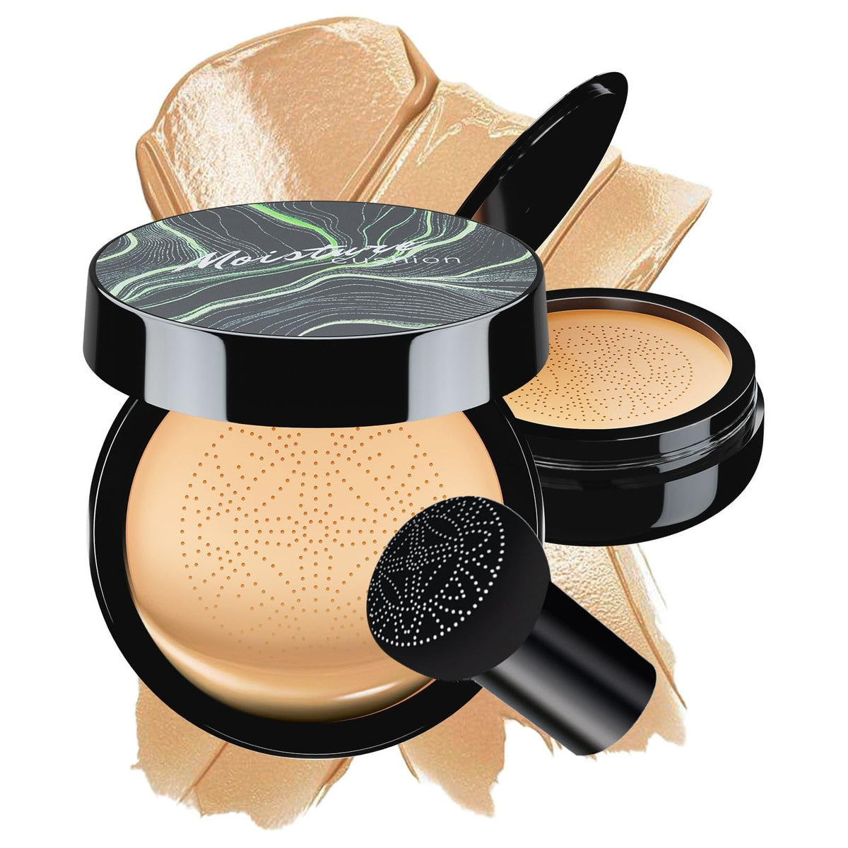 Cushion Foundation Concealer Full Coverage CC Cream, Natural