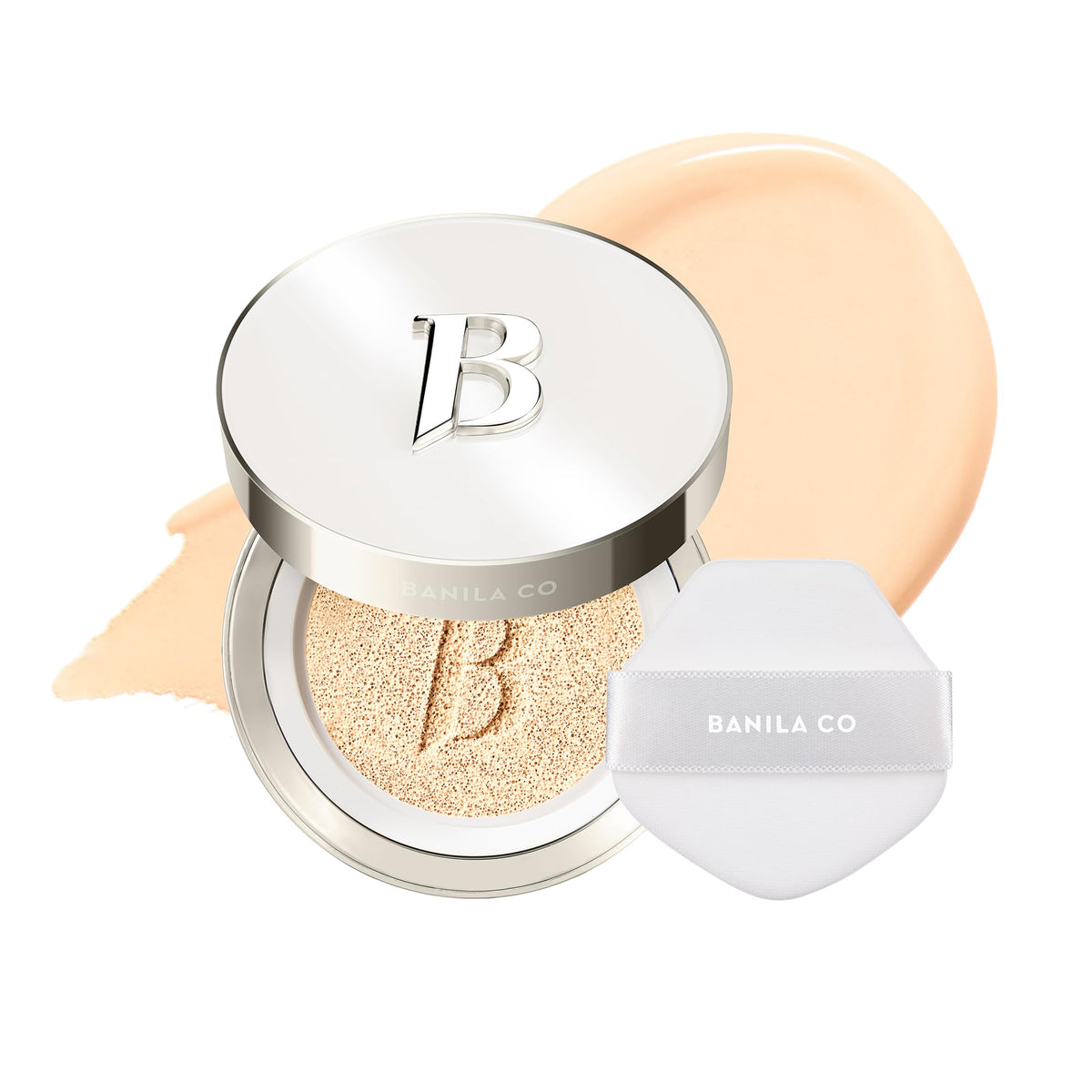 BANILA CO Covericious Cover Cushion - Long-Wear Matte, 21C ROSE (0.49 oz)