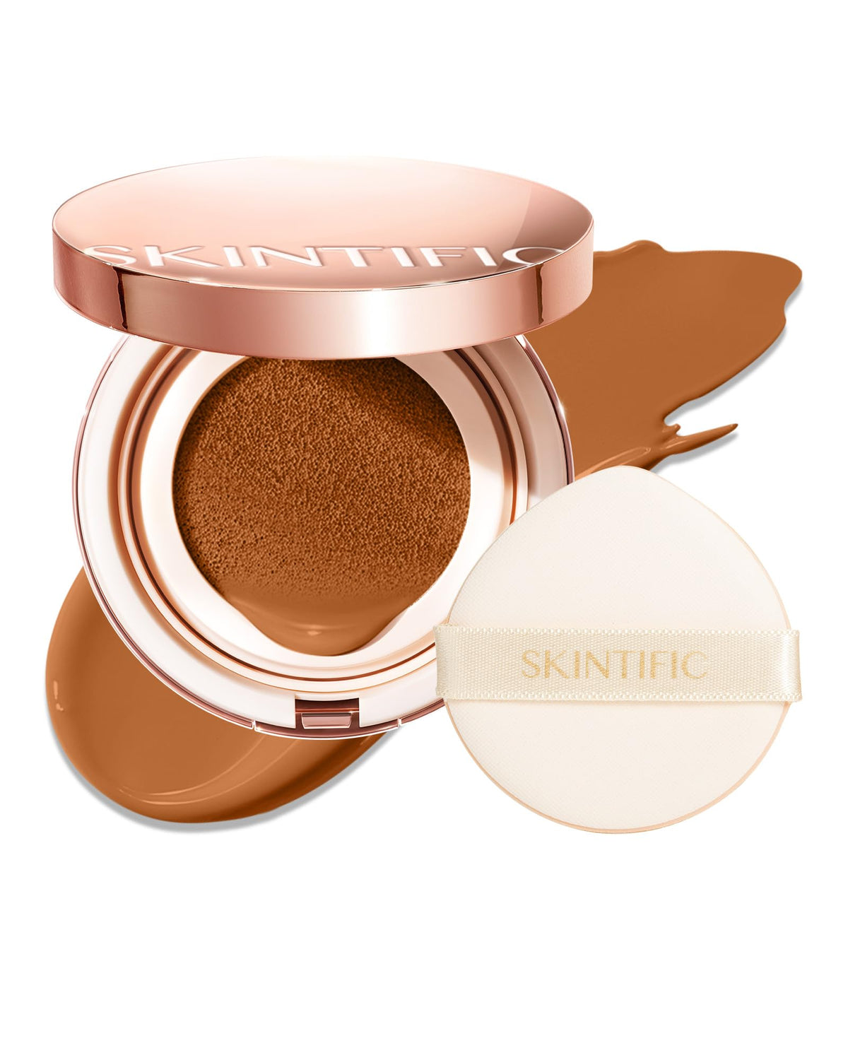 SKINTIFIC Full Coverage Cushion Foundation #04 Beige
