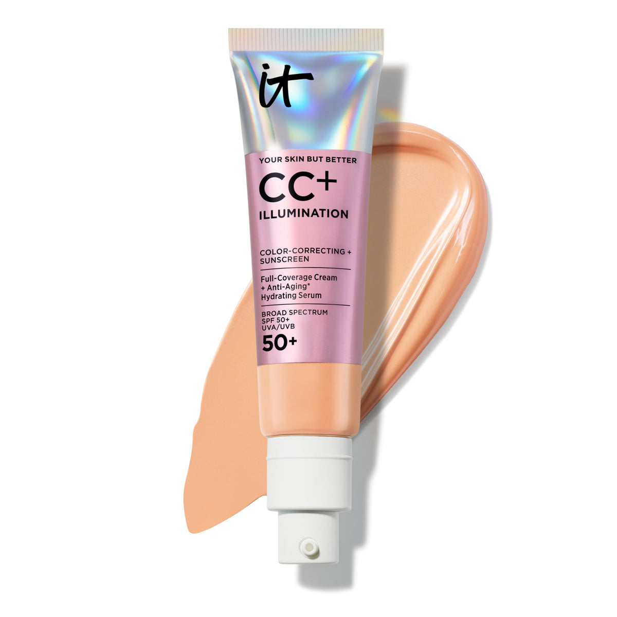 IT Cosmetics CC+ Cream Illumination Radiant Foundation with SPF 50+