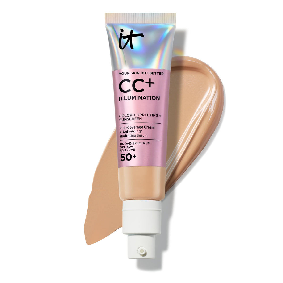 IT Cosmetics CC+ Cream Illumination Radiant Foundation with SPF 50+