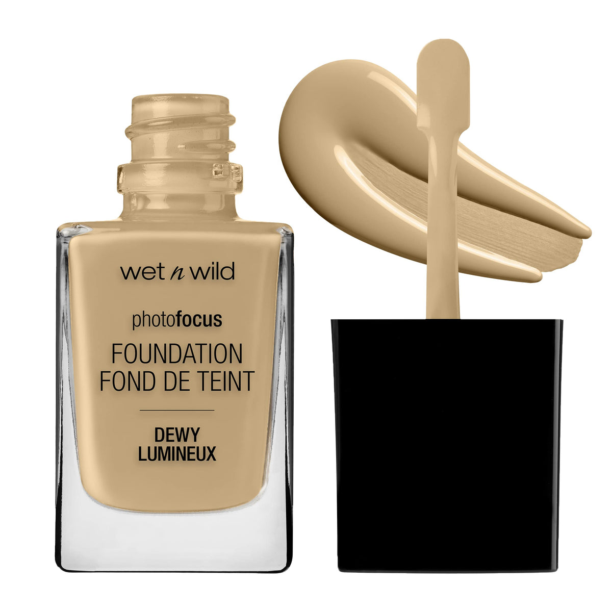 wet n wild Photo Focus Dewy Liquid Foundation Makeup, Soft Beige (Packaging May vary)