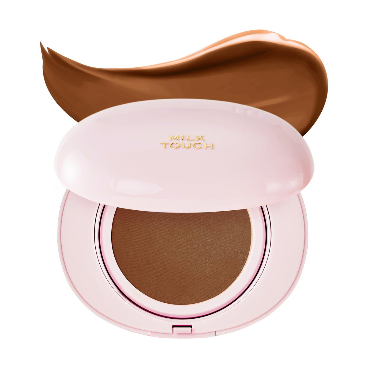 milktouch Cushion Foundation, 24H Flawless Skin, Radiant Shine, No Oxidation, Long-Lasting, Non-Creasing,60% Hydrating Skincare Infused Korean Foundation (23N Medium Beige)