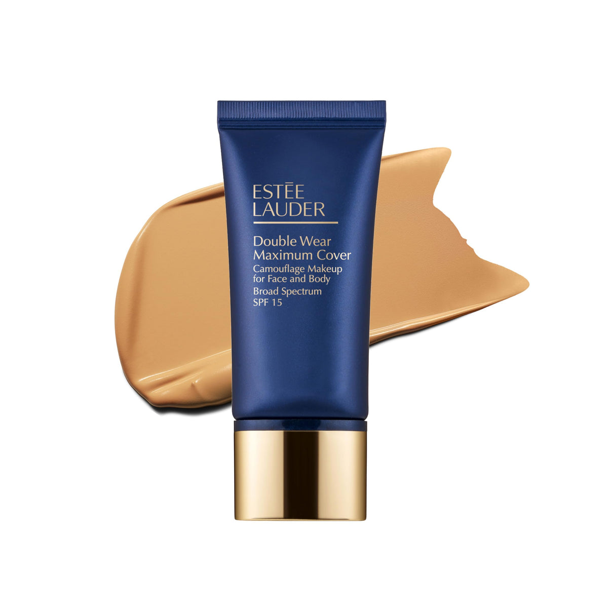 Estée Lauder Double Wear 24-Hour Maximum Cover Camouflage Foundation Makeup for Face and Body SPF 15 | Full Coverage | Tattoo Cover Up Makeup Waterproof, 1.0 Fl Oz