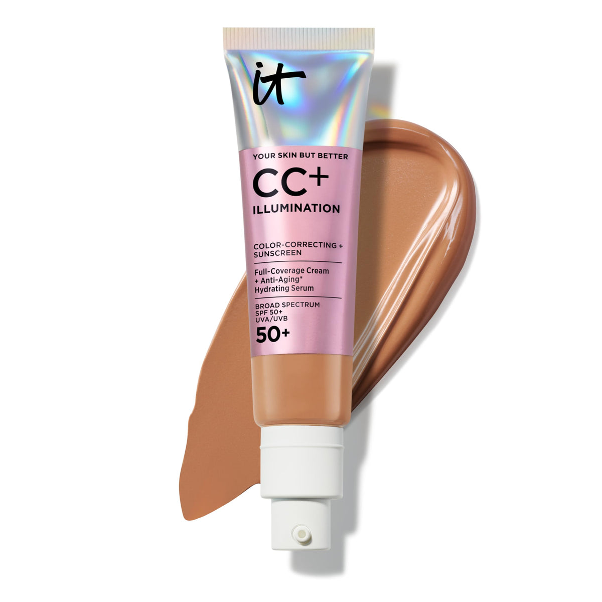 IT Cosmetics CC+ Cream Illumination Radiant Foundation with SPF 50+