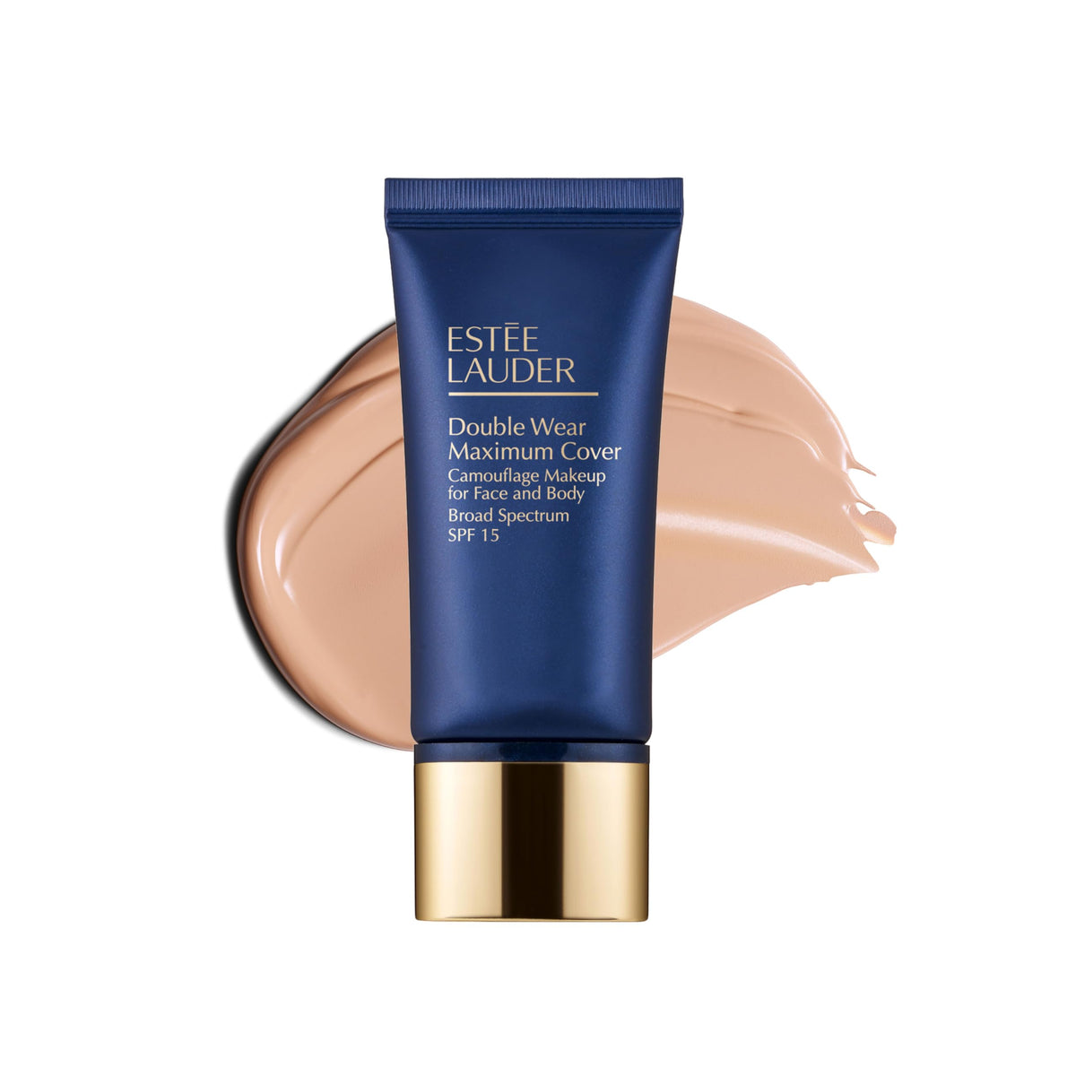 Estée Lauder Double Wear 24-Hour Maximum Cover Camouflage Foundation Makeup for Face and Body SPF 15 | Full Coverage | Tattoo Cover Up Makeup Waterproof, 1.0 Fl Oz
