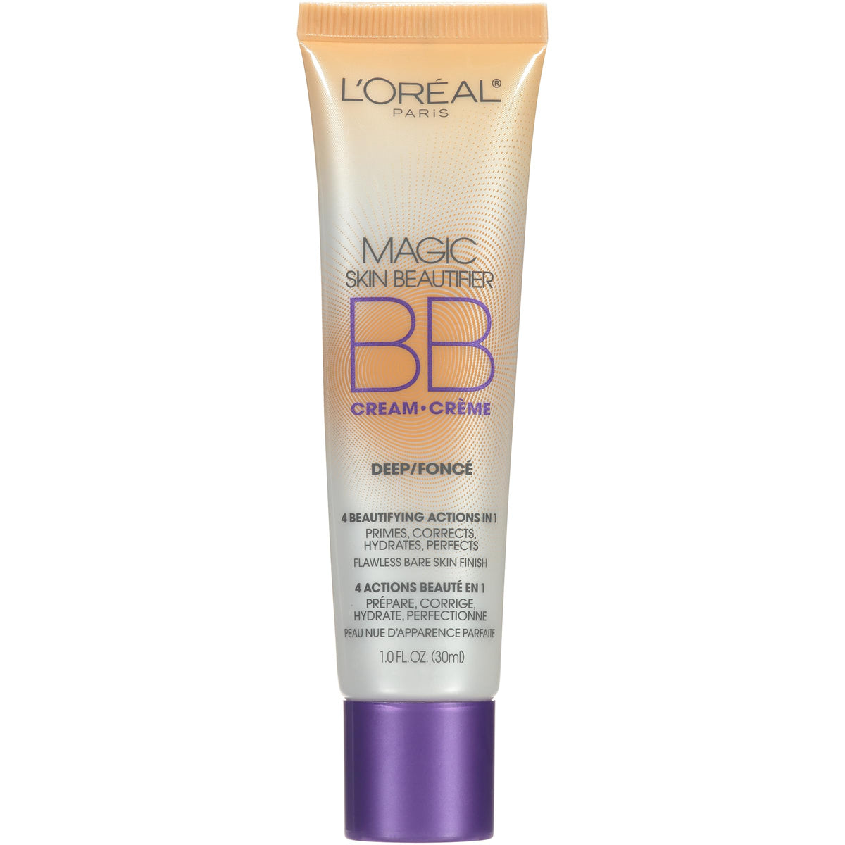 L'Oreal Paris Magic BB Cream, Hydrating Skin Beautifier & Color Changing Foundation, Light Coverage, Medium, 1 fl oz.