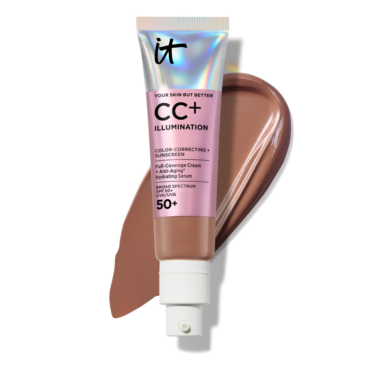 IT Cosmetics CC+ Cream Illumination Radiant Foundation with SPF 50+