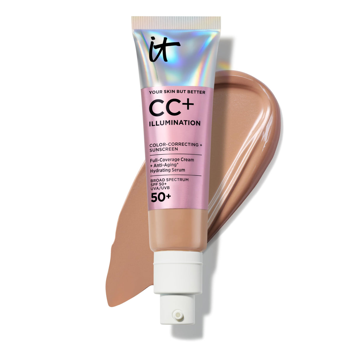 IT Cosmetics CC+ Cream Illumination Radiant Foundation with SPF 50+